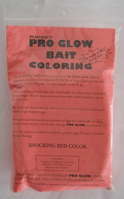 Prow Glow Bait Coloring - Red - 10oz.